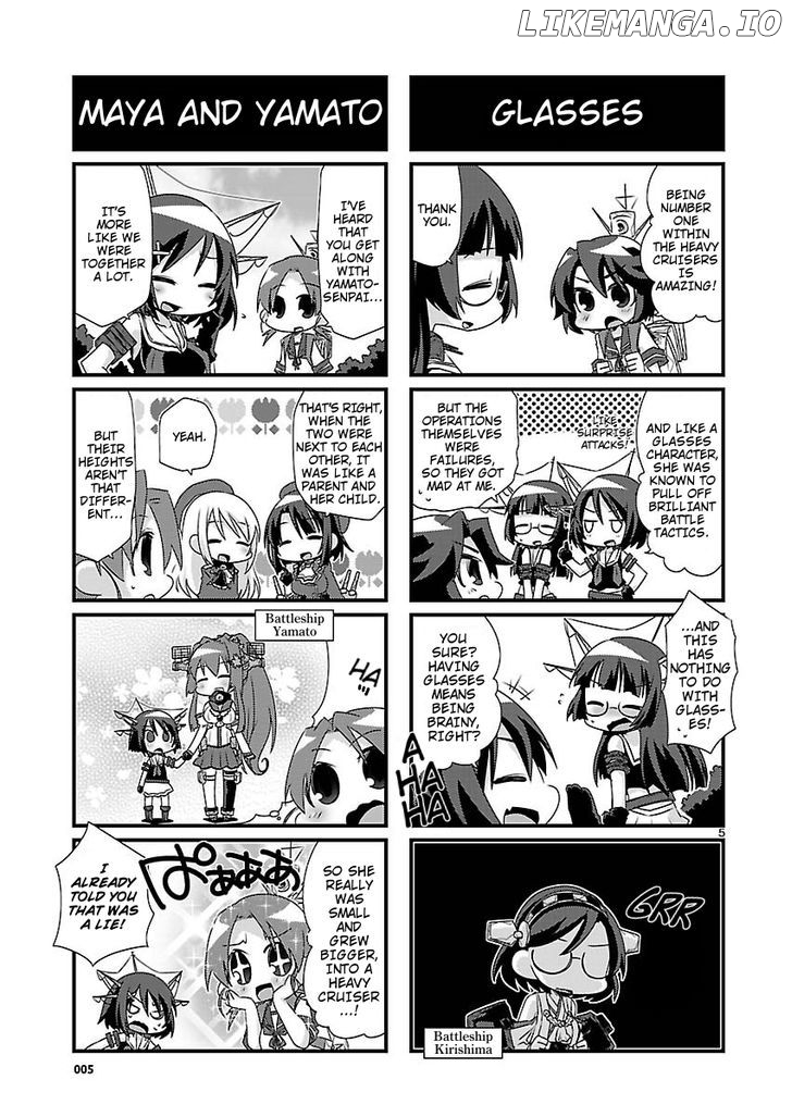 Kantai Collection - Kankore - 4-koma Comic - Fubuki, Ganbarimasu! chapter 31 - page 5