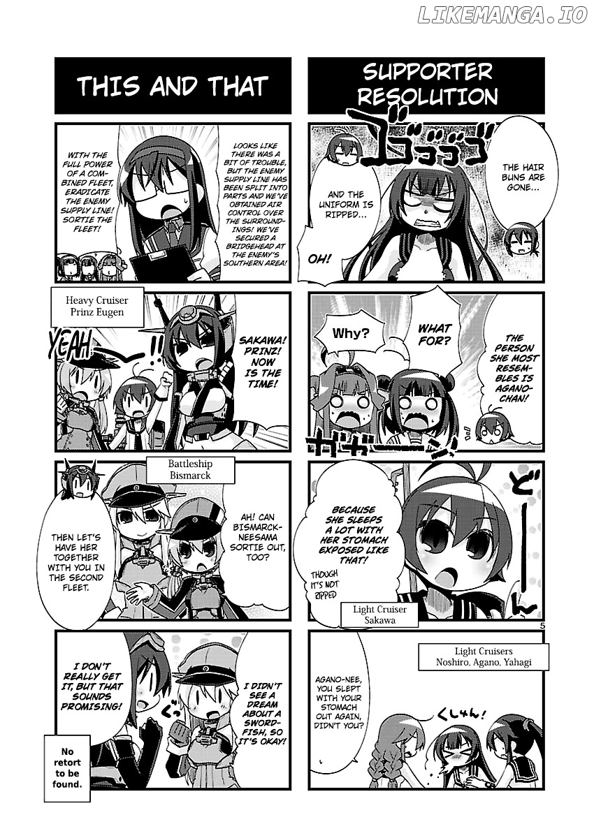 Kantai Collection - Kankore - 4-koma Comic - Fubuki, Ganbarimasu! chapter 148 - page 5