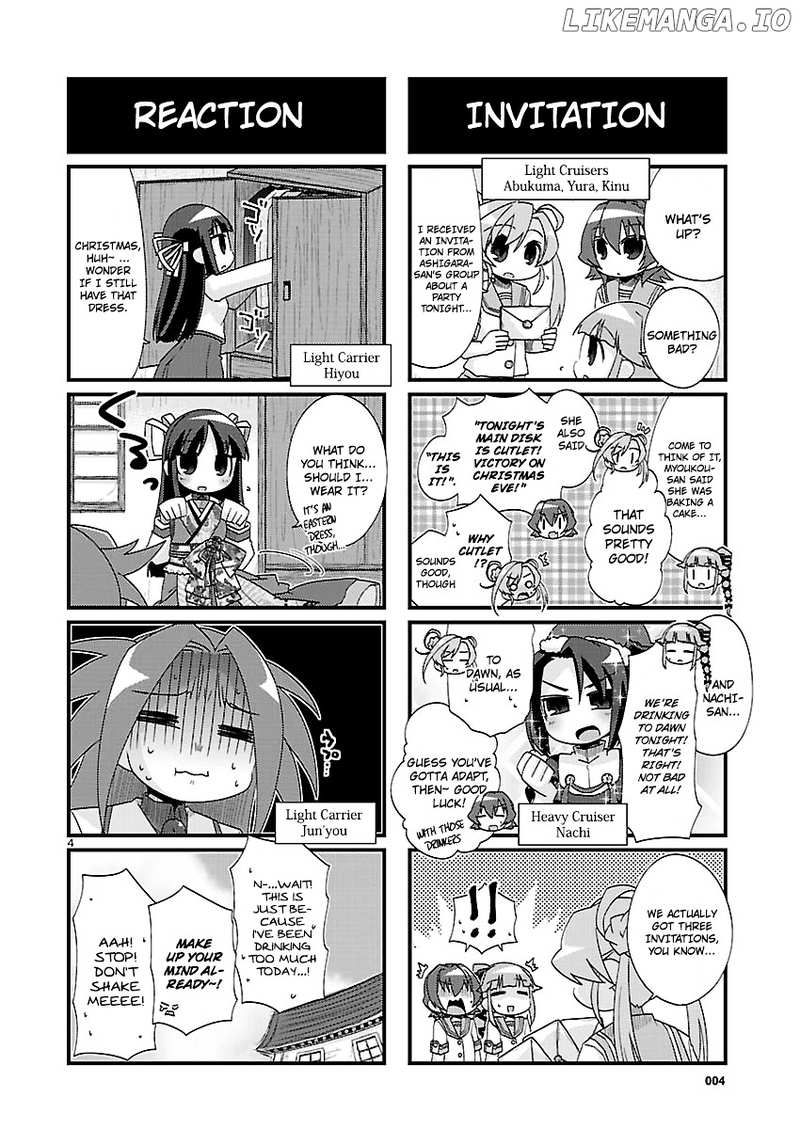 Kantai Collection - Kankore - 4-koma Comic - Fubuki, Ganbarimasu! chapter 149 - page 4