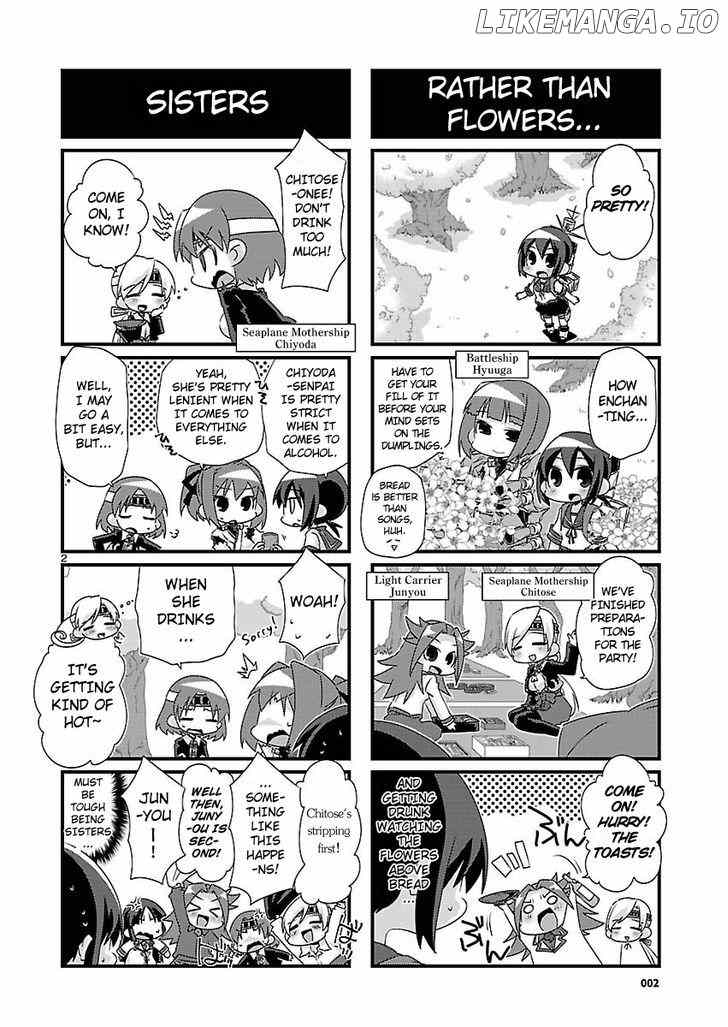 Kantai Collection - Kankore - 4-koma Comic - Fubuki, Ganbarimasu! chapter 35 - page 2