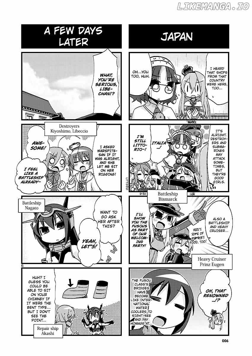 Kantai Collection - Kankore - 4-koma Comic - Fubuki, Ganbarimasu! chapter 152 - page 6