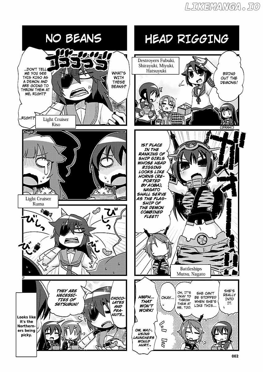 Kantai Collection - Kankore - 4-koma Comic - Fubuki, Ganbarimasu! chapter 153 - page 2