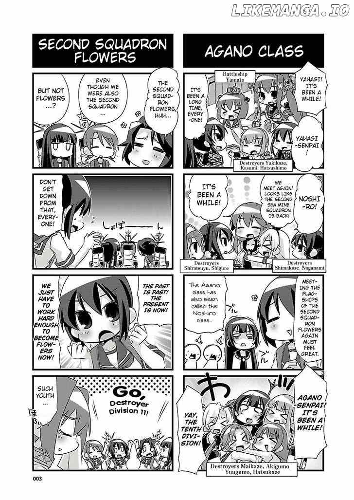 Kantai Collection - Kankore - 4-koma Comic - Fubuki, Ganbarimasu! chapter 38 - page 3