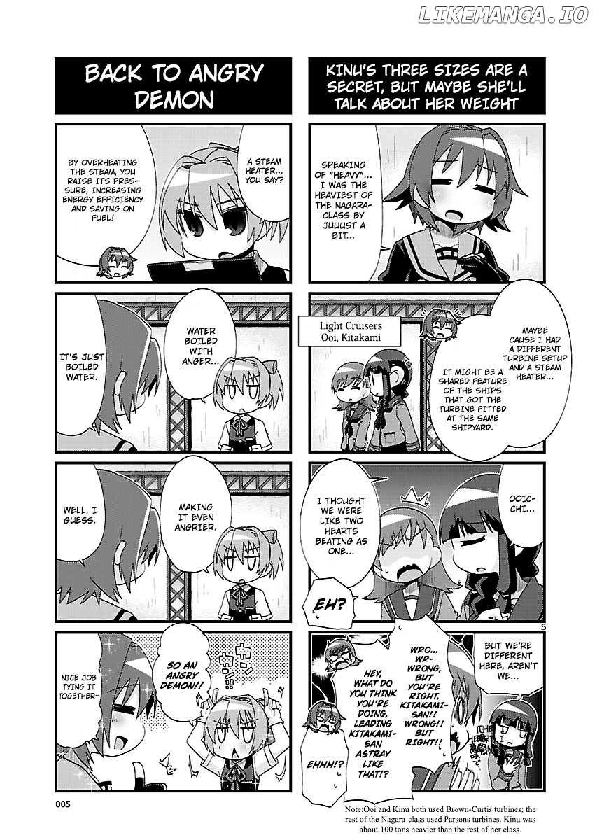 Kantai Collection - Kankore - 4-koma Comic - Fubuki, Ganbarimasu! chapter 154 - page 5