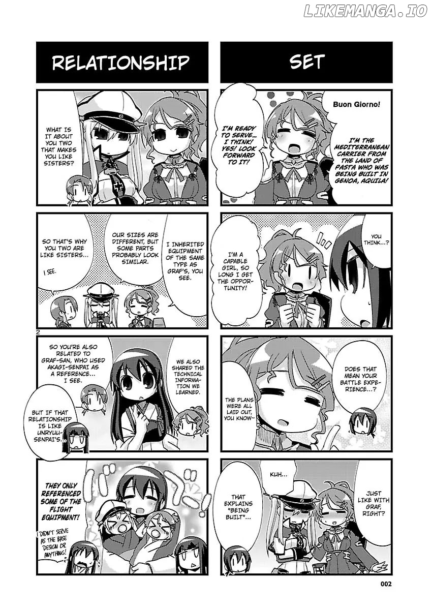 Kantai Collection - Kankore - 4-koma Comic - Fubuki, Ganbarimasu! chapter 156 - page 2