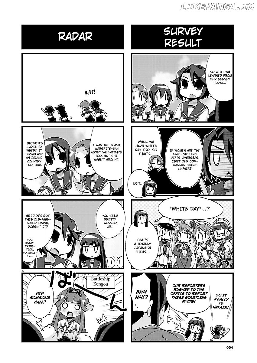 Kantai Collection - Kankore - 4-koma Comic - Fubuki, Ganbarimasu! chapter 157 - page 4