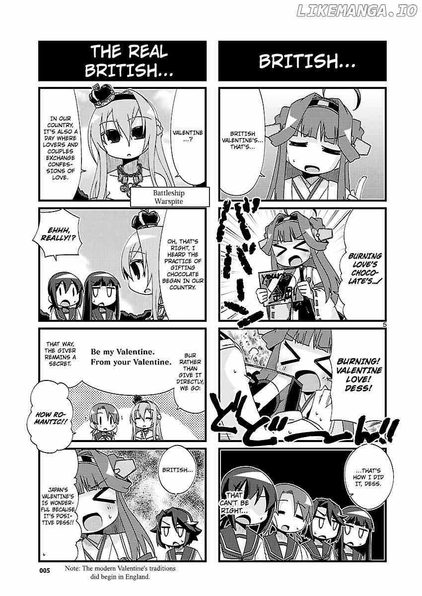 Kantai Collection - Kankore - 4-koma Comic - Fubuki, Ganbarimasu! chapter 157 - page 5