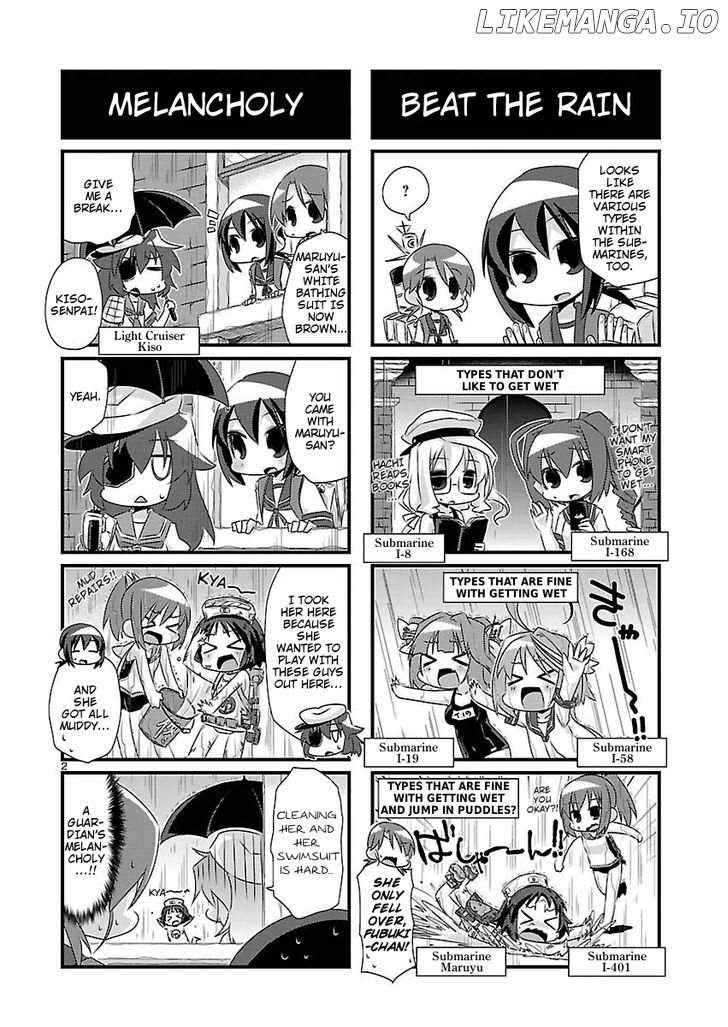 Kantai Collection - Kankore - 4-koma Comic - Fubuki, Ganbarimasu! chapter 44 - page 2