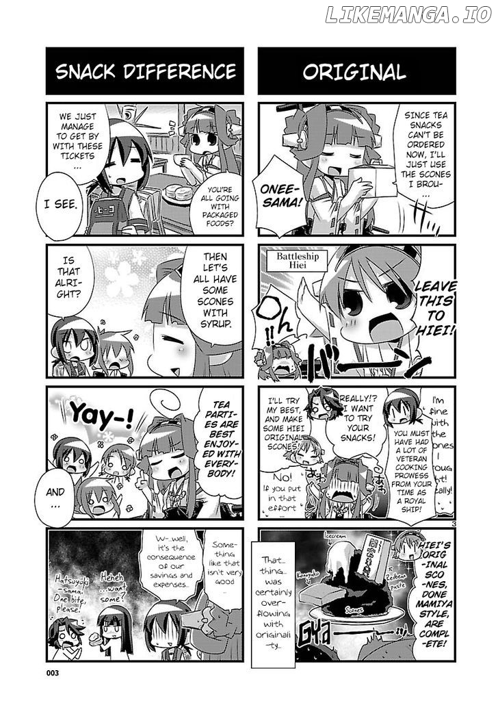 Kantai Collection - Kankore - 4-koma Comic - Fubuki, Ganbarimasu! chapter 45 - page 3