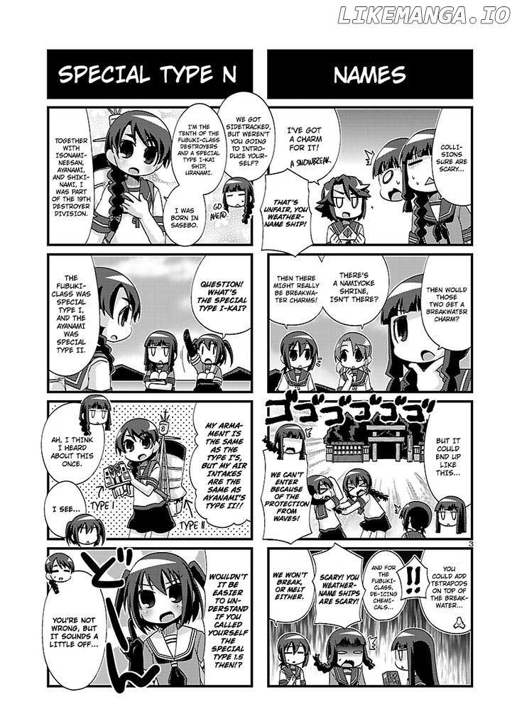 Kantai Collection - Kankore - 4-koma Comic - Fubuki, Ganbarimasu! chapter 158 - page 3