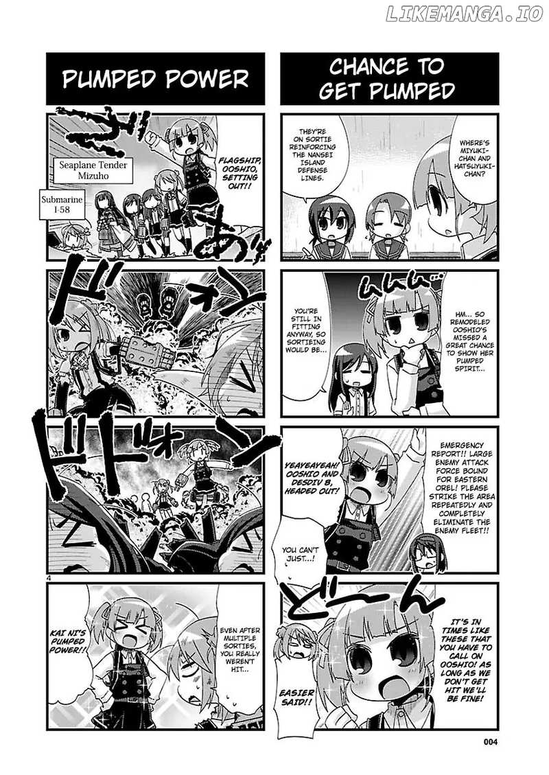 Kantai Collection - Kankore - 4-koma Comic - Fubuki, Ganbarimasu! chapter 159 - page 4