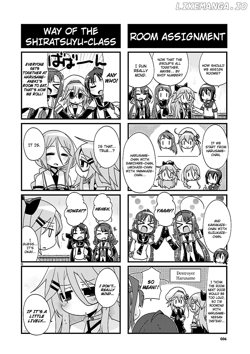 Kantai Collection - Kankore - 4-koma Comic - Fubuki, Ganbarimasu! chapter 163 - page 6