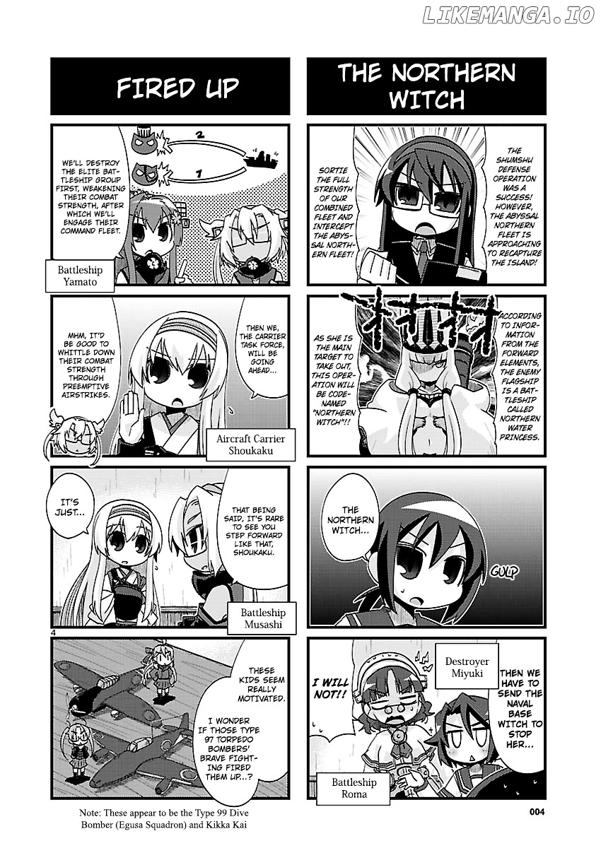 Kantai Collection - Kankore - 4-koma Comic - Fubuki, Ganbarimasu! chapter 165 - page 4