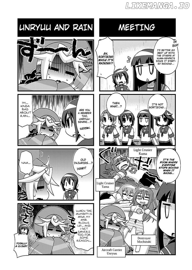 Kantai Collection - Kankore - 4-koma Comic - Fubuki, Ganbarimasu! chapter 167 - page 3