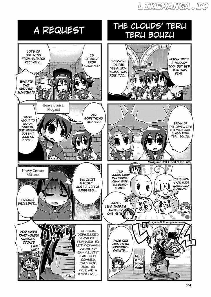 Kantai Collection - Kankore - 4-koma Comic - Fubuki, Ganbarimasu! chapter 167 - page 4