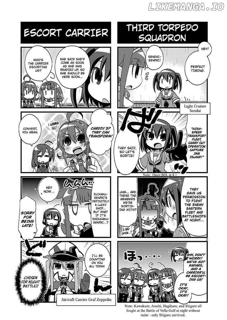 Kantai Collection - Kankore - 4-koma Comic - Fubuki, Ganbarimasu! chapter 168 - page 3