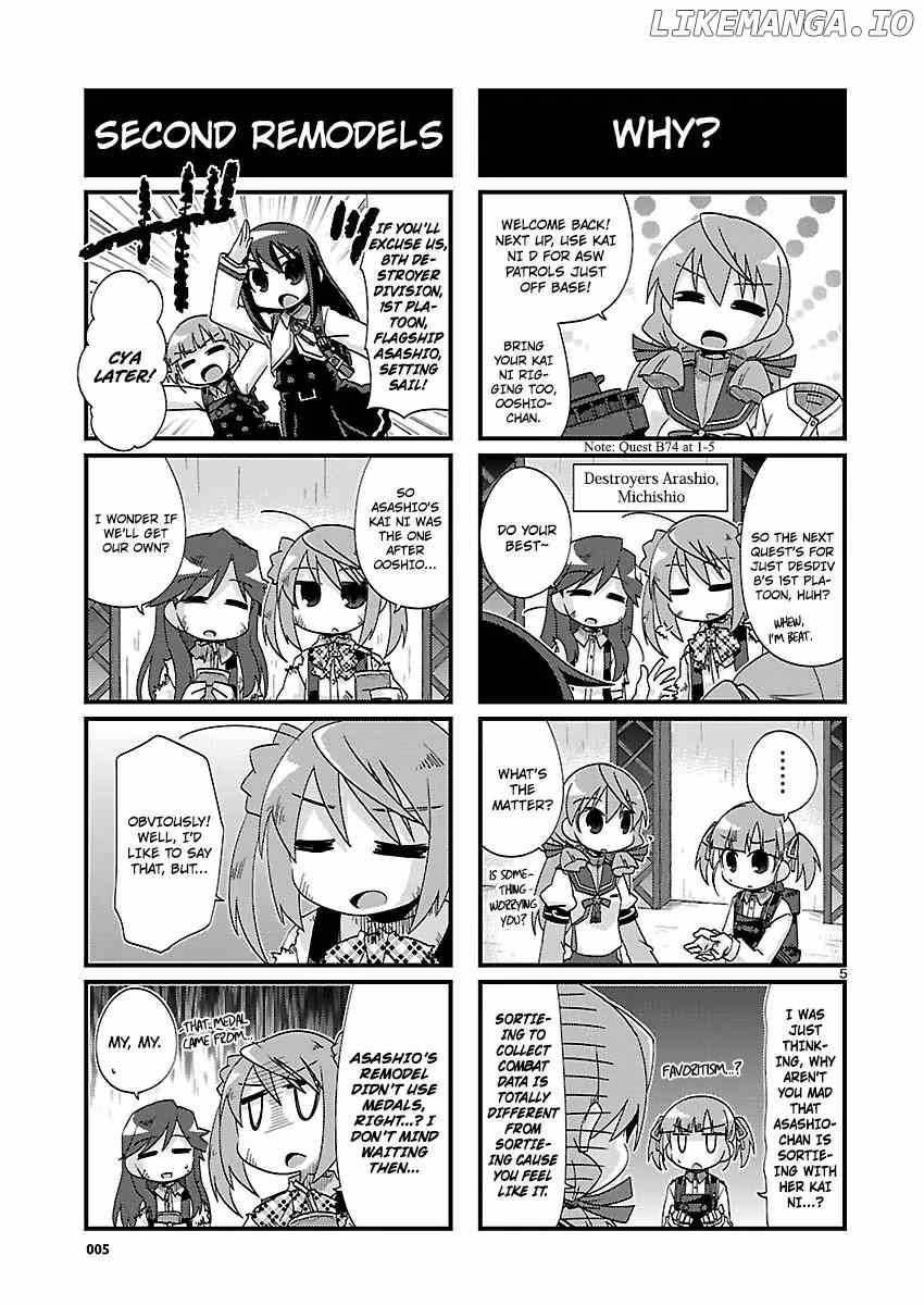 Kantai Collection - Kankore - 4-koma Comic - Fubuki, Ganbarimasu! chapter 170 - page 5