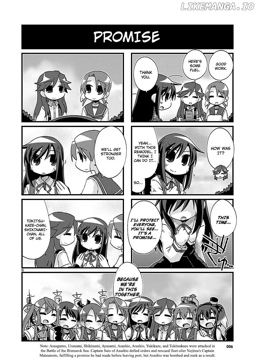 Kantai Collection - Kankore - 4-koma Comic - Fubuki, Ganbarimasu! chapter 170 - page 6