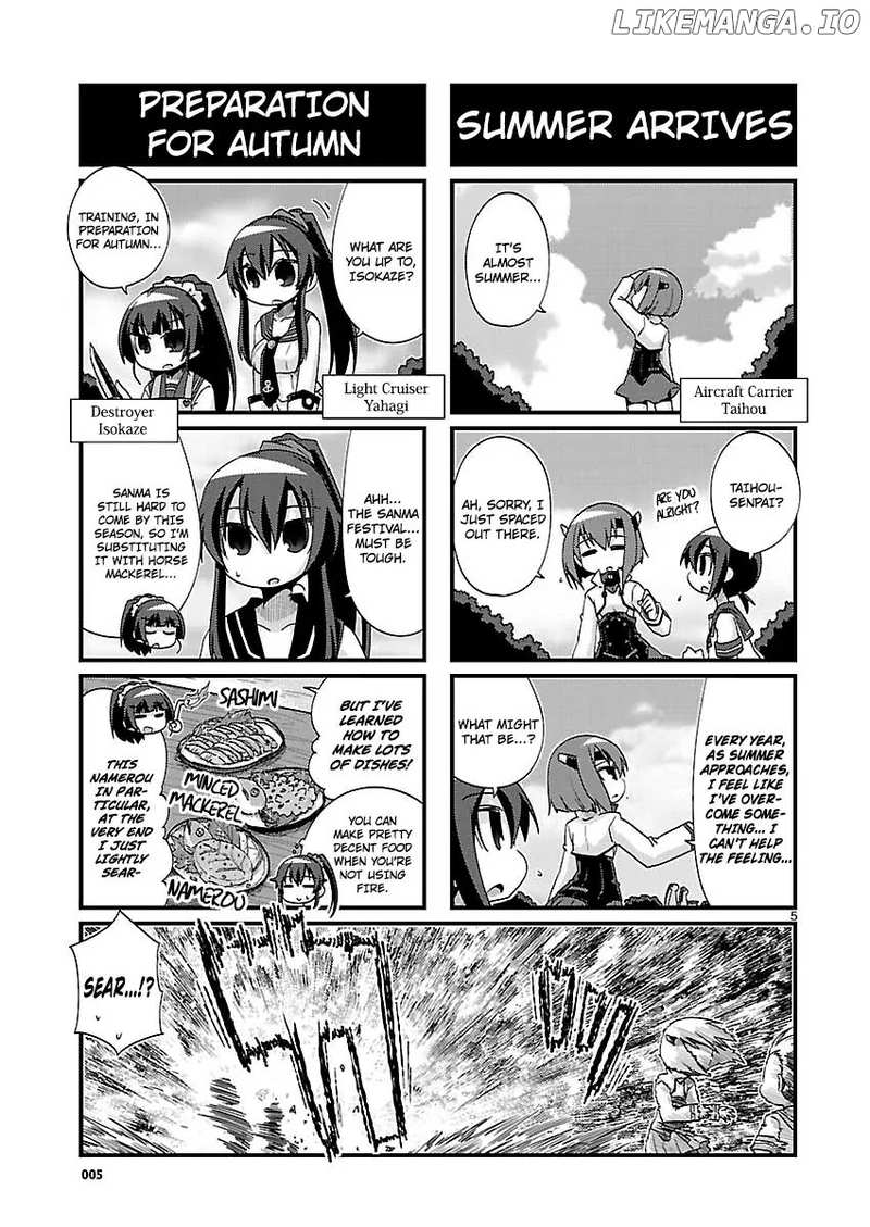 Kantai Collection - Kankore - 4-koma Comic - Fubuki, Ganbarimasu! chapter 171 - page 5