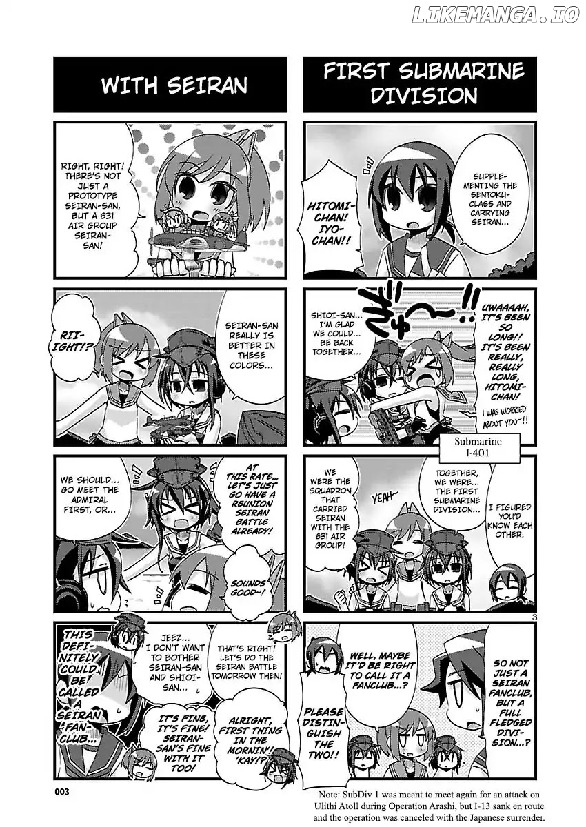 Kantai Collection - Kankore - 4-koma Comic - Fubuki, Ganbarimasu! chapter 172 - page 3