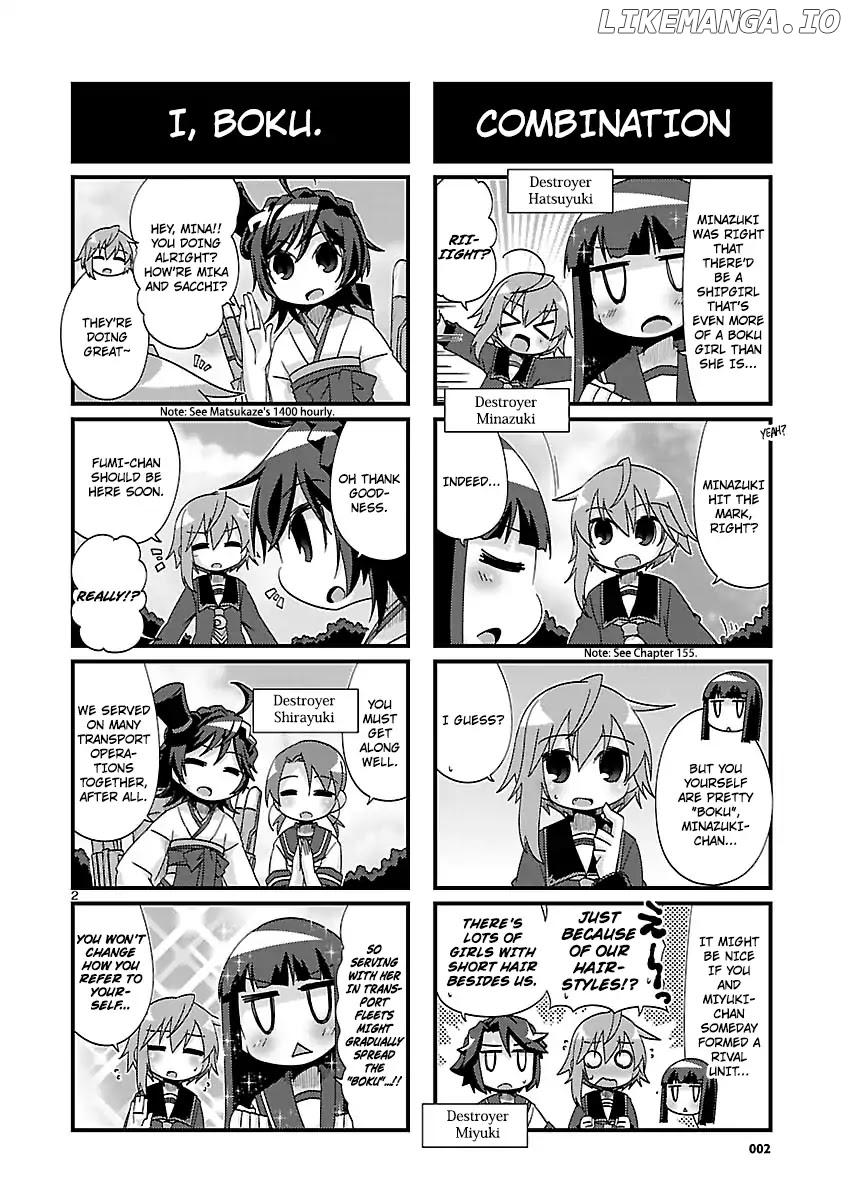 Kantai Collection - Kankore - 4-koma Comic - Fubuki, Ganbarimasu! chapter 174 - page 2