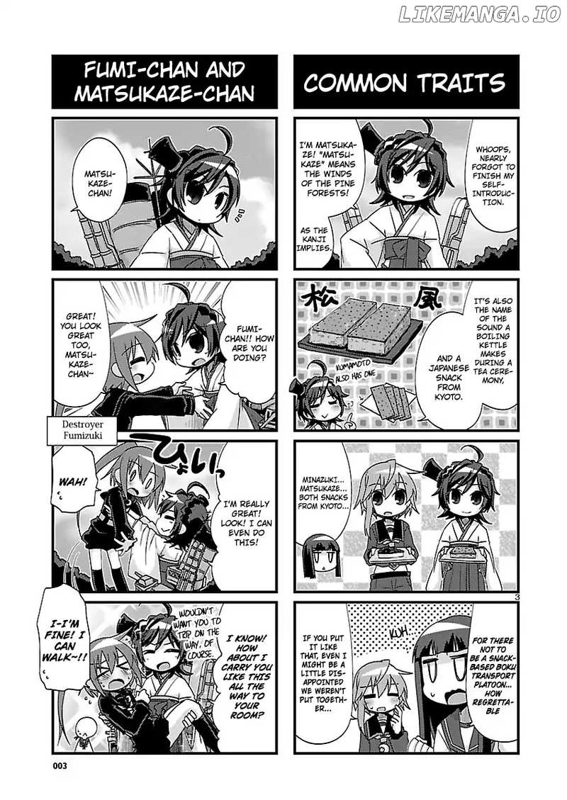 Kantai Collection - Kankore - 4-koma Comic - Fubuki, Ganbarimasu! chapter 174 - page 3