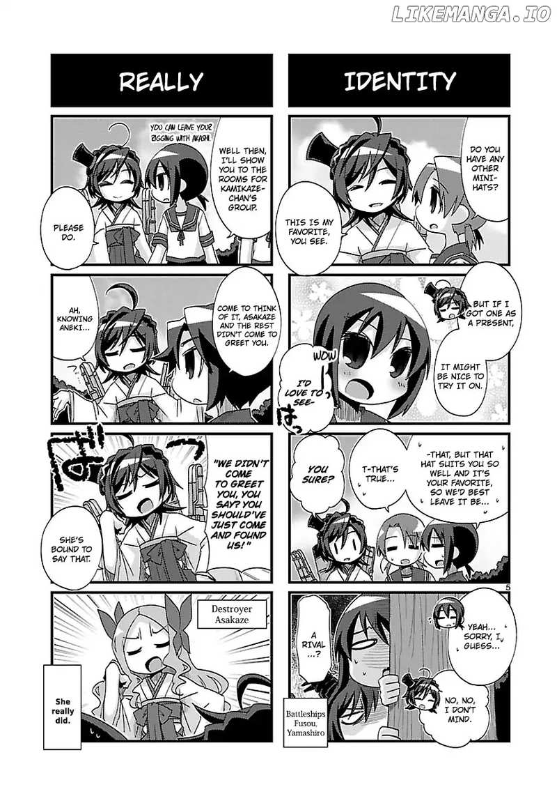 Kantai Collection - Kankore - 4-koma Comic - Fubuki, Ganbarimasu! chapter 174 - page 5