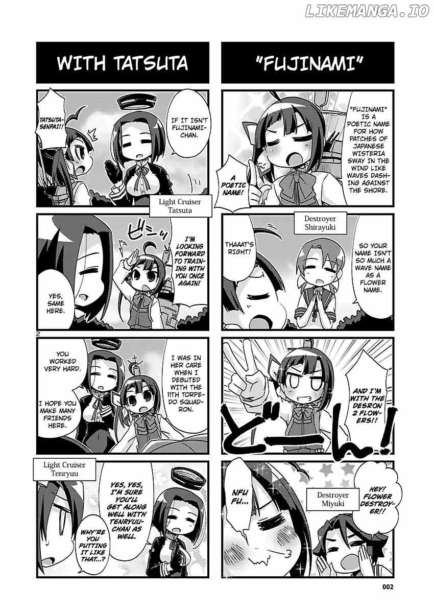 Kantai Collection - Kankore - 4-koma Comic - Fubuki, Ganbarimasu! chapter 175 - page 2