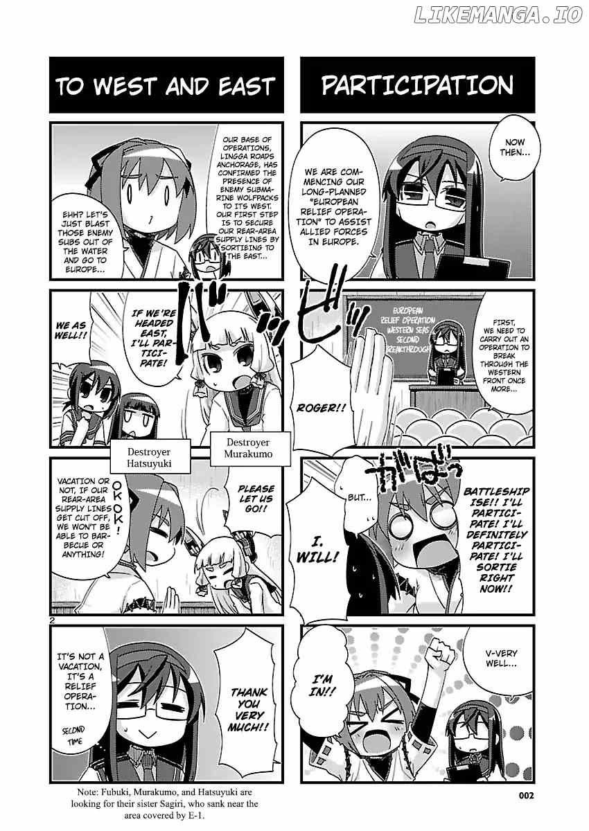 Kantai Collection - Kankore - 4-koma Comic - Fubuki, Ganbarimasu! chapter 176 - page 2