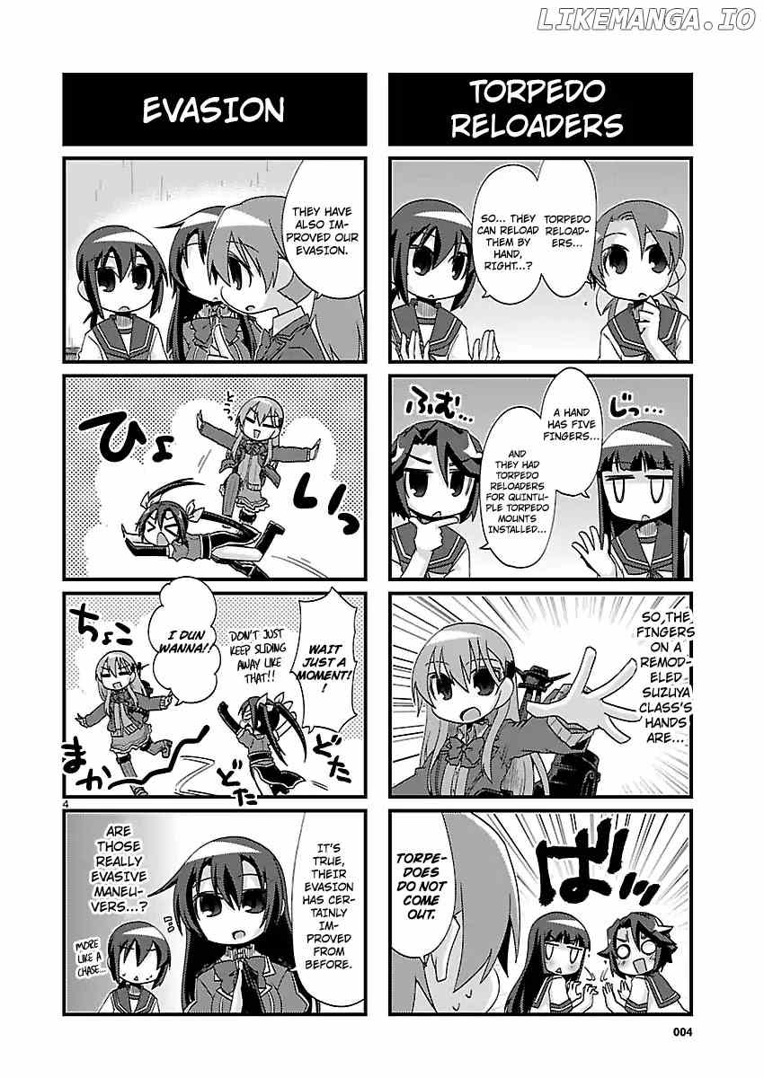 Kantai Collection - Kankore - 4-koma Comic - Fubuki, Ganbarimasu! chapter 178 - page 4