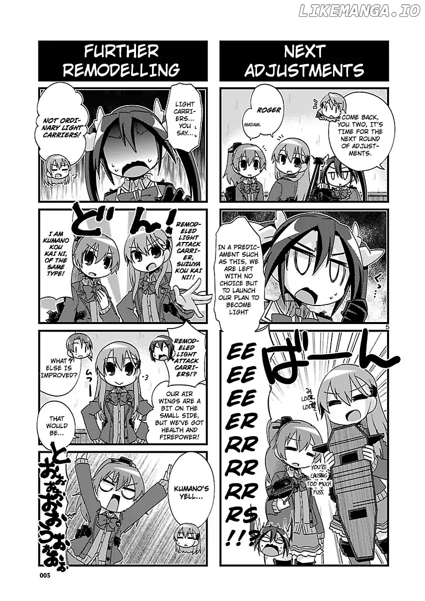 Kantai Collection - Kankore - 4-koma Comic - Fubuki, Ganbarimasu! chapter 178 - page 5