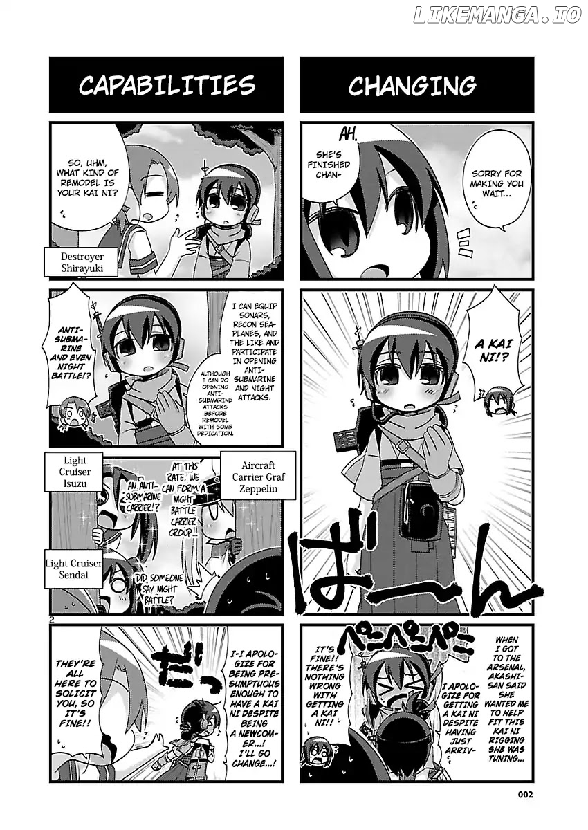 Kantai Collection - Kankore - 4-koma Comic - Fubuki, Ganbarimasu! chapter 179 - page 2