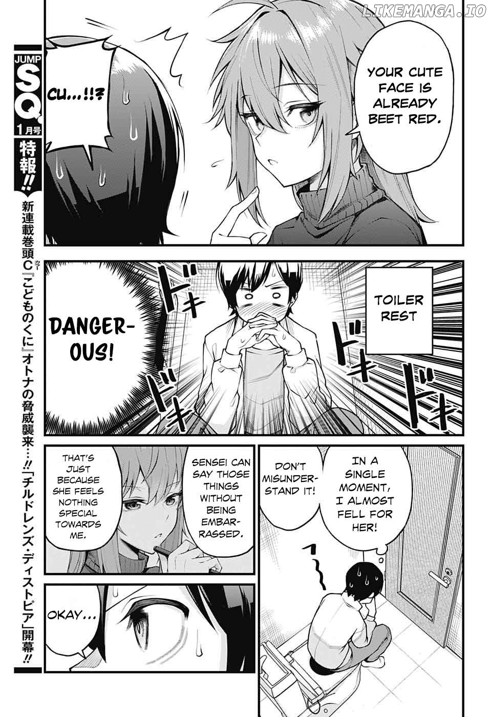 Akanabe-sensei Doesn't Know about Embarrassment Chapter 1 - page 11