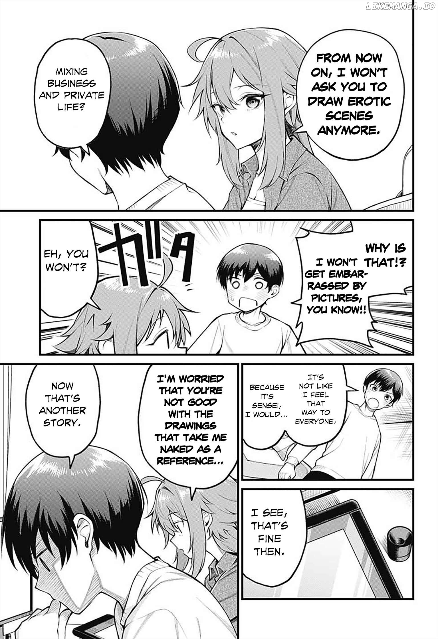 Akanabe-sensei Doesn't Know about Embarrassment Chapter 2 - page 9