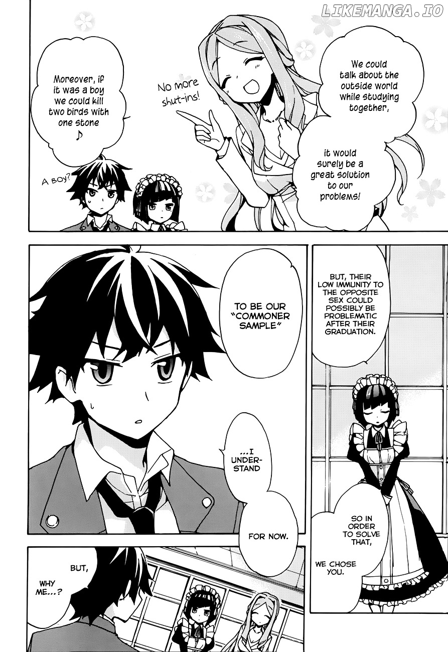 Ore ga Ojou-Sama Gakkou ni "Shomin Sample" Toshite Rachirareta Ken chapter 1 - page 17