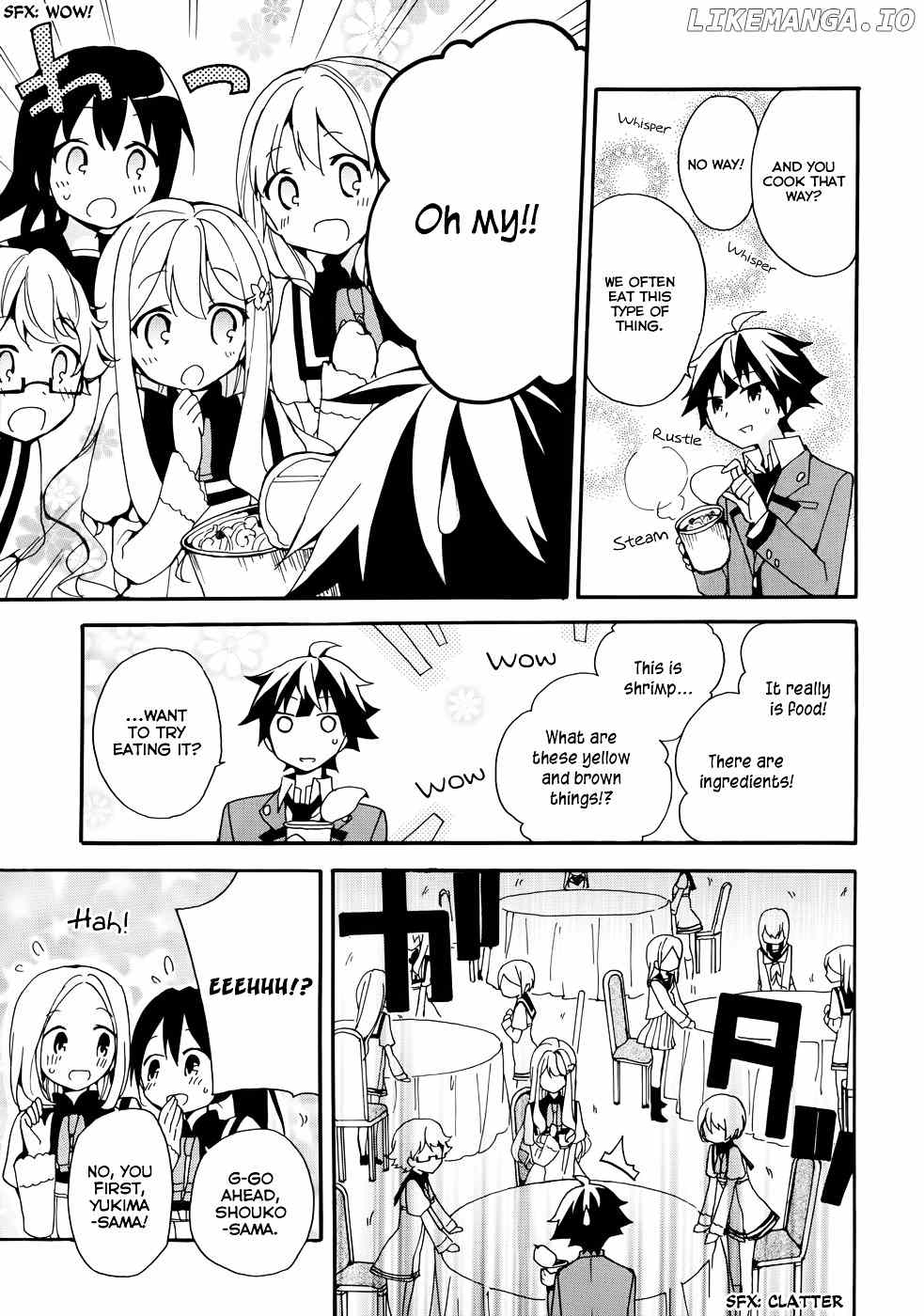 Ore ga Ojou-Sama Gakkou ni "Shomin Sample" Toshite Rachirareta Ken chapter 3 - page 36