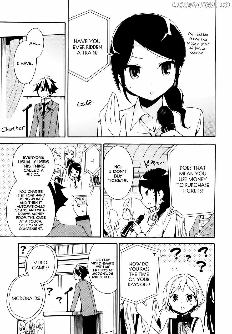 Ore ga Ojou-Sama Gakkou ni "Shomin Sample" Toshite Rachirareta Ken chapter 3 - page 40