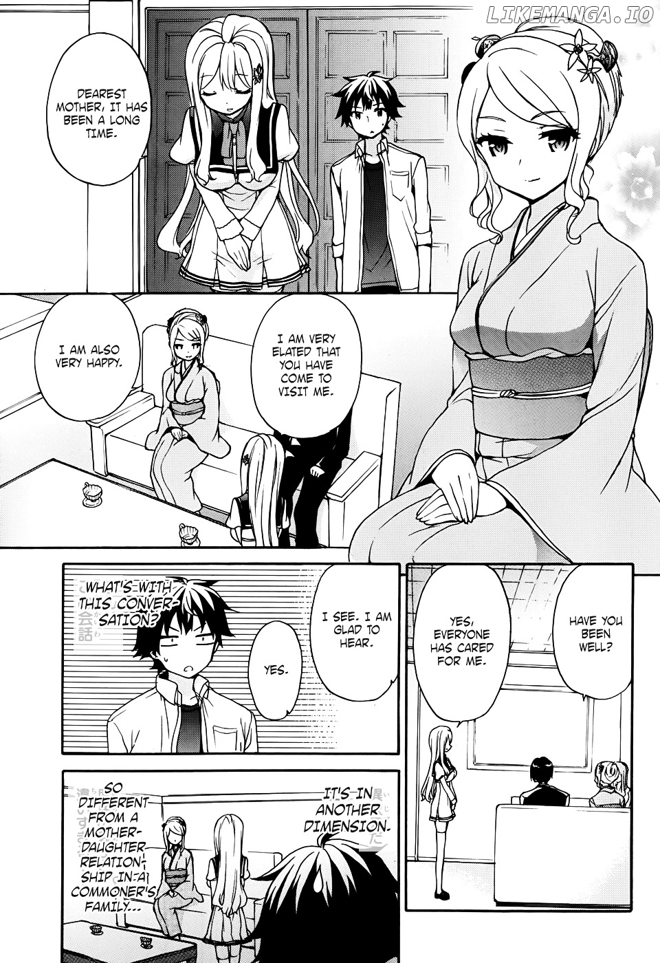 Ore ga Ojou-Sama Gakkou ni "Shomin Sample" Toshite Rachirareta Ken chapter 29 - page 30