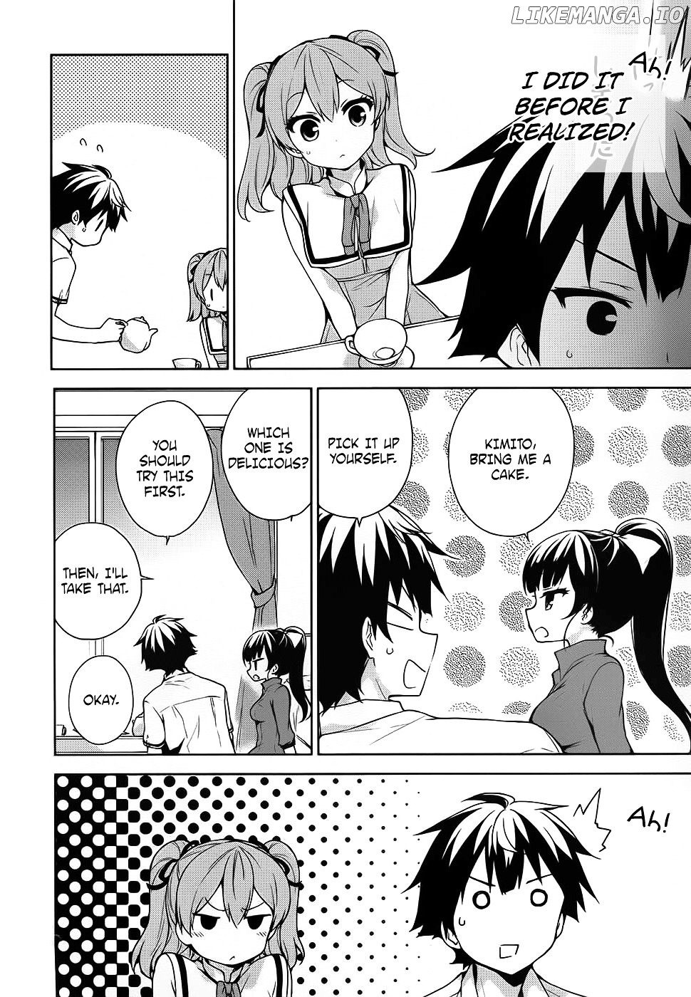 Ore ga Ojou-Sama Gakkou ni "Shomin Sample" Toshite Rachirareta Ken chapter 47 - page 7