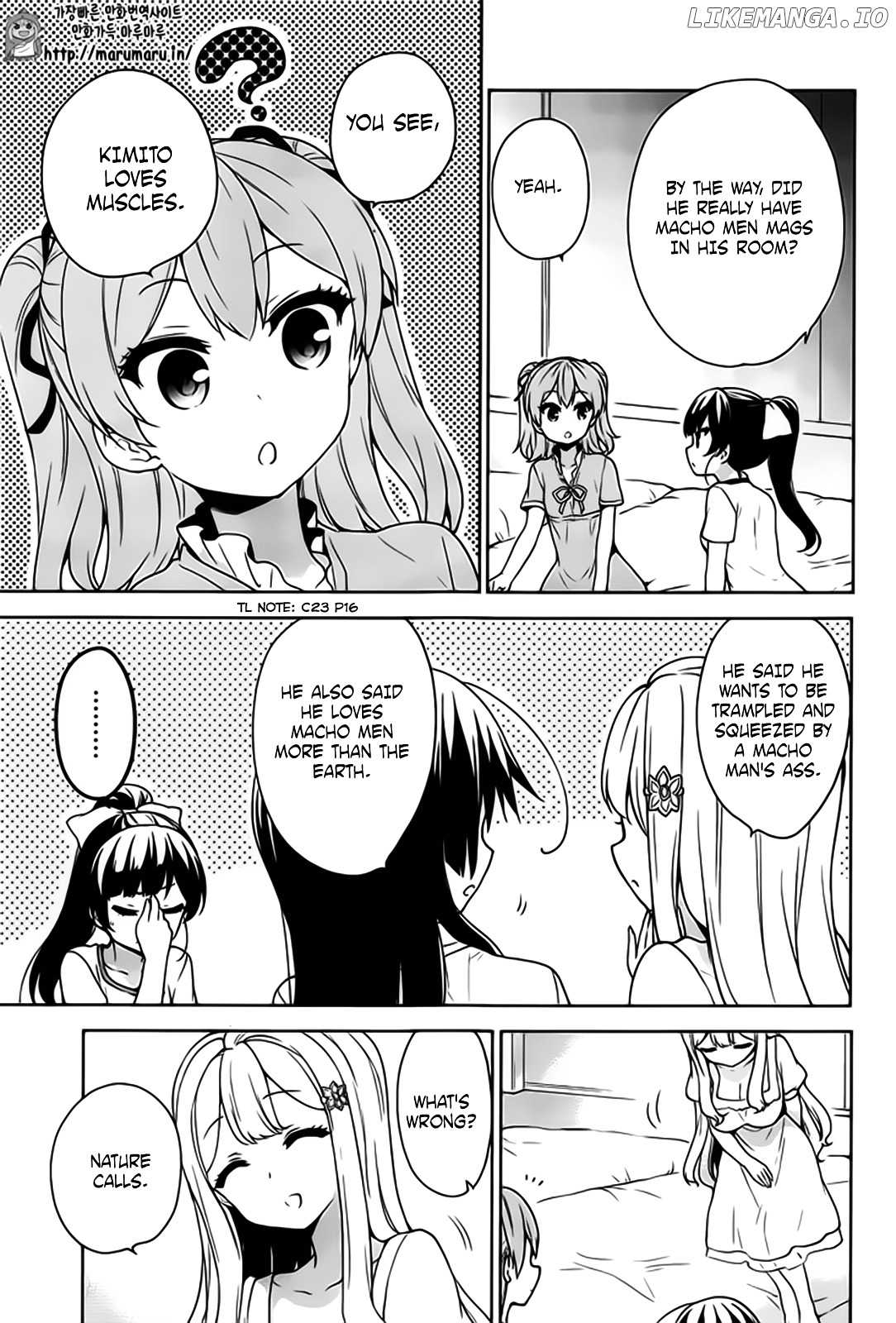 Ore ga Ojou-Sama Gakkou ni "Shomin Sample" Toshite Rachirareta Ken chapter 50.1 - page 14