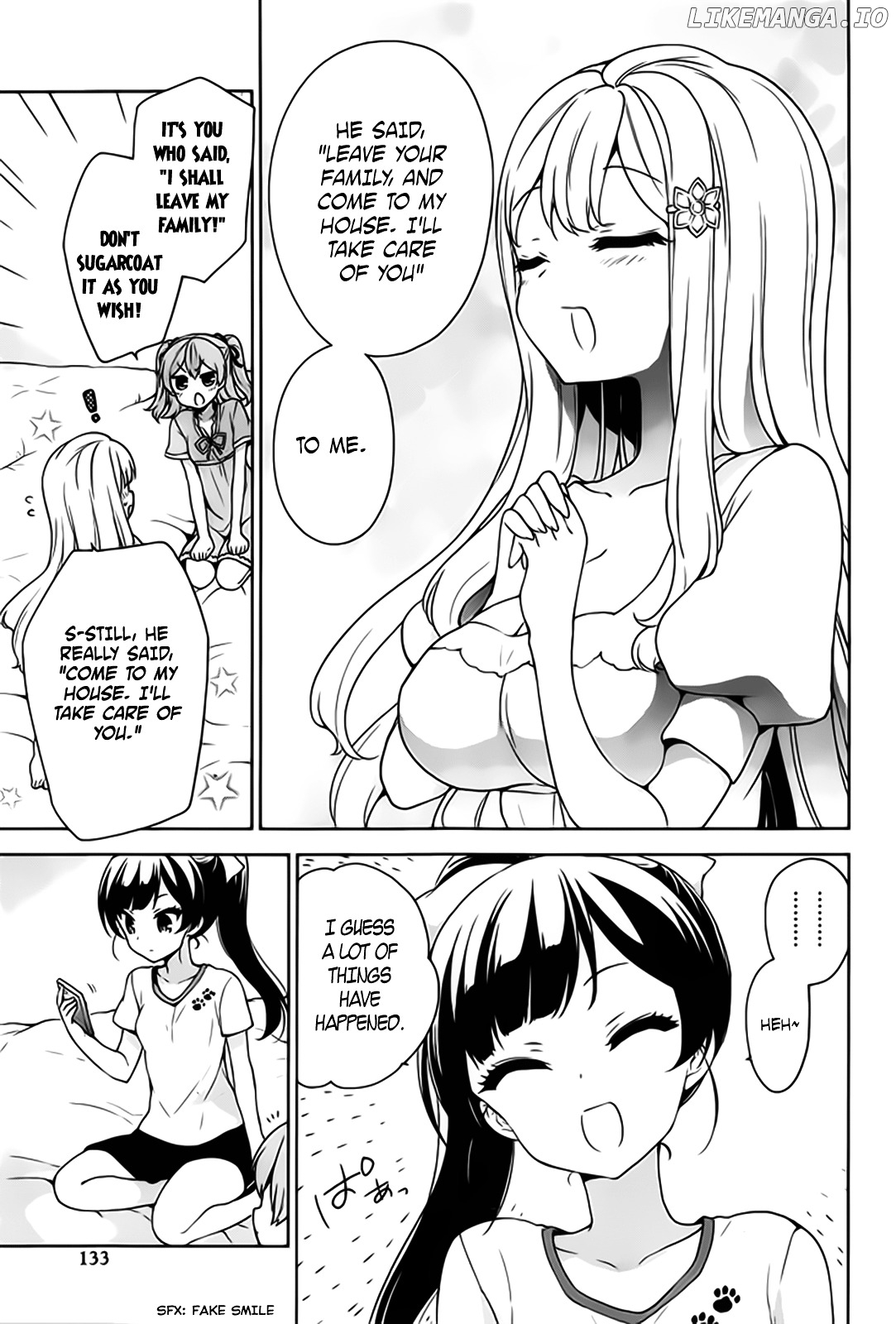 Ore ga Ojou-Sama Gakkou ni "Shomin Sample" Toshite Rachirareta Ken chapter 50.1 - page 6