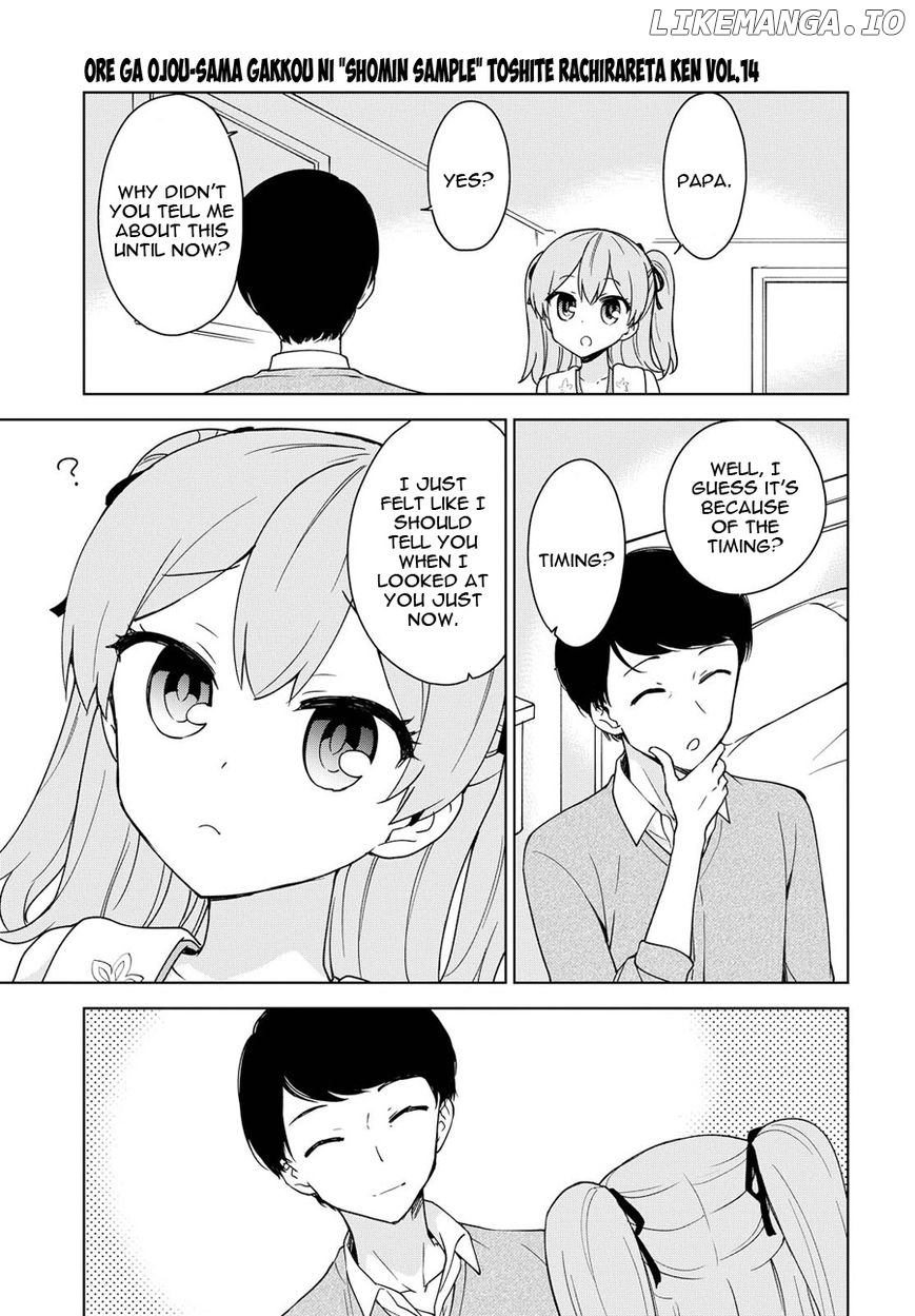 Ore ga Ojou-Sama Gakkou ni "Shomin Sample" Toshite Rachirareta Ken chapter 76 - page 12