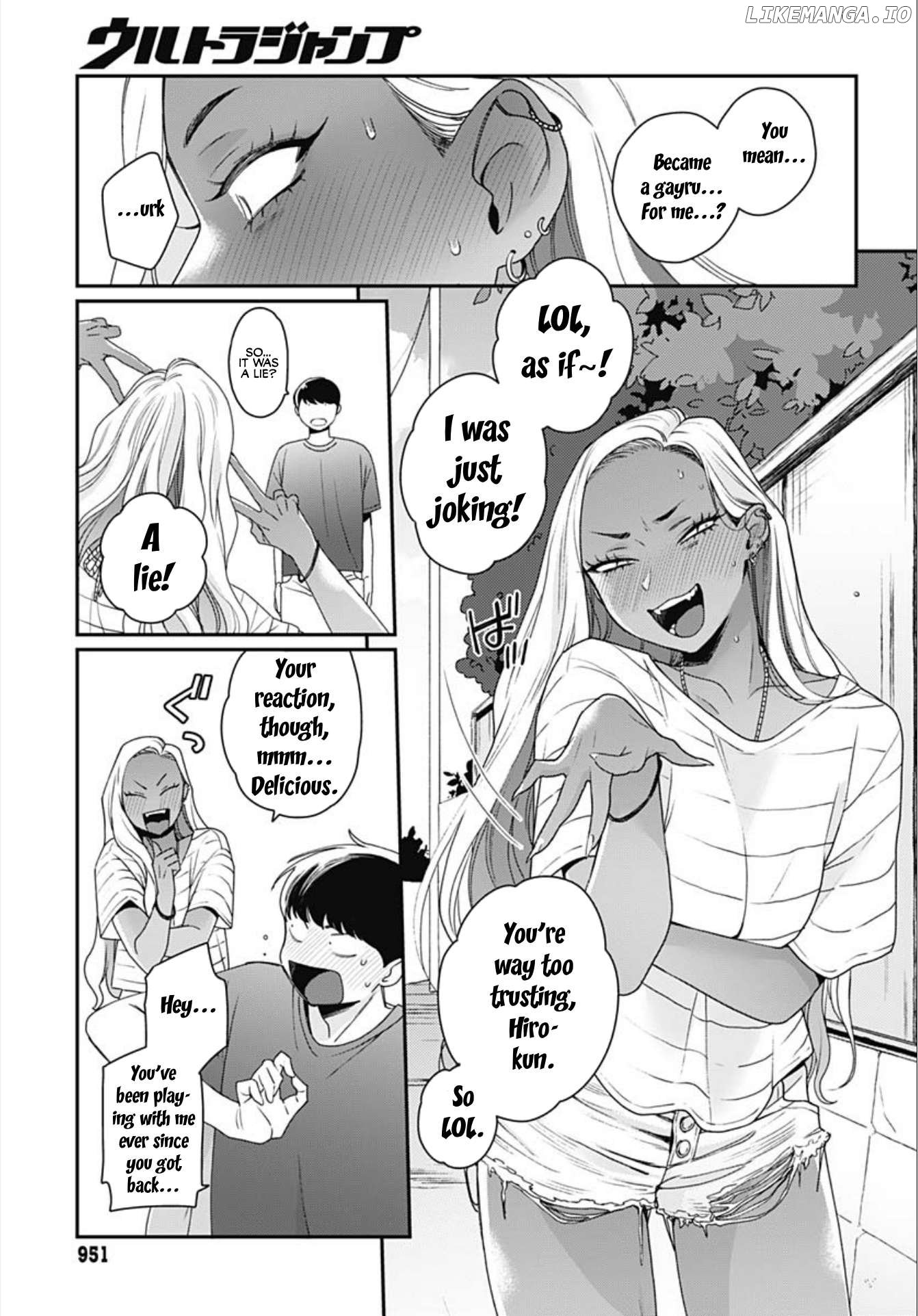 A Gyaru Childhood Friend Likes It Here Chapter 2 - page 19