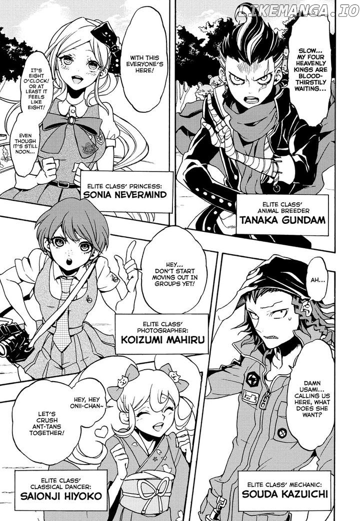 Super Danganronpa 2 - Komaeda Nagito no Kouun to Kibou to Zetsubou chapter 1 - page 12