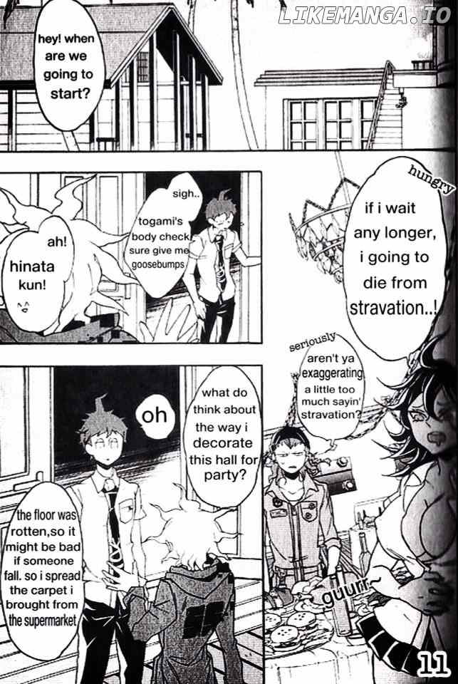 Super Danganronpa 2 - Komaeda Nagito no Kouun to Kibou to Zetsubou chapter 3 - page 11