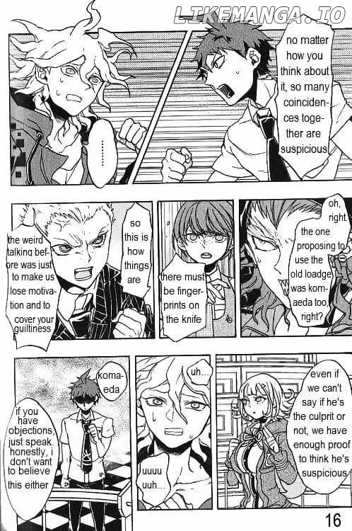 Super Danganronpa 2 - Komaeda Nagito no Kouun to Kibou to Zetsubou chapter 5 - page 16