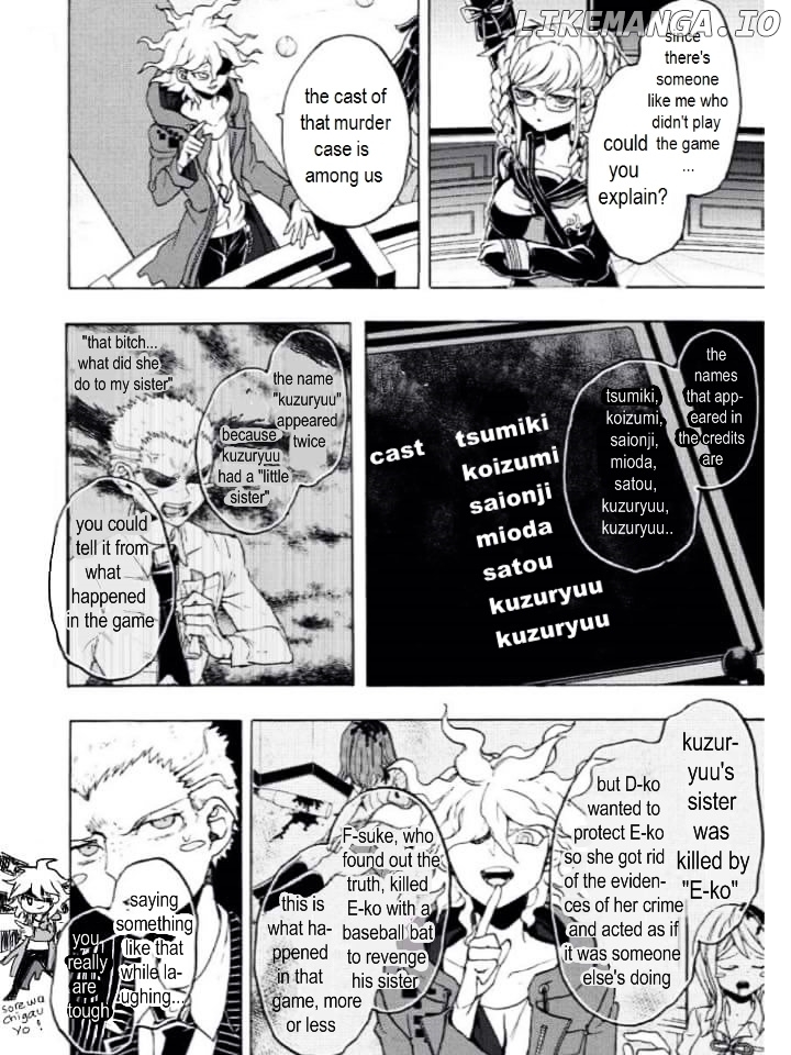 Super Danganronpa 2 - Komaeda Nagito no Kouun to Kibou to Zetsubou chapter 12 - page 4