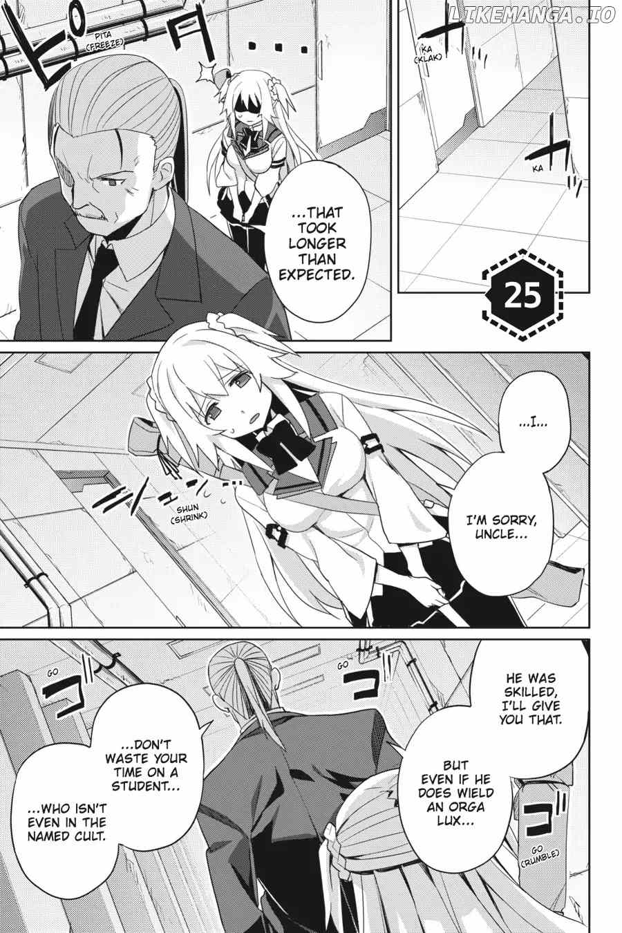 Gakusen Toshi Asterisk chapter 25 - page 1