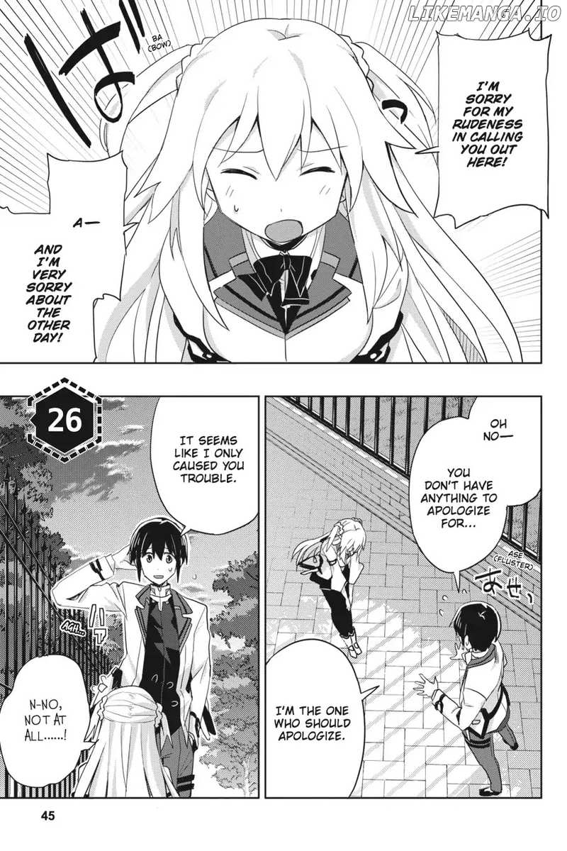 Gakusen Toshi Asterisk chapter 26 - page 1