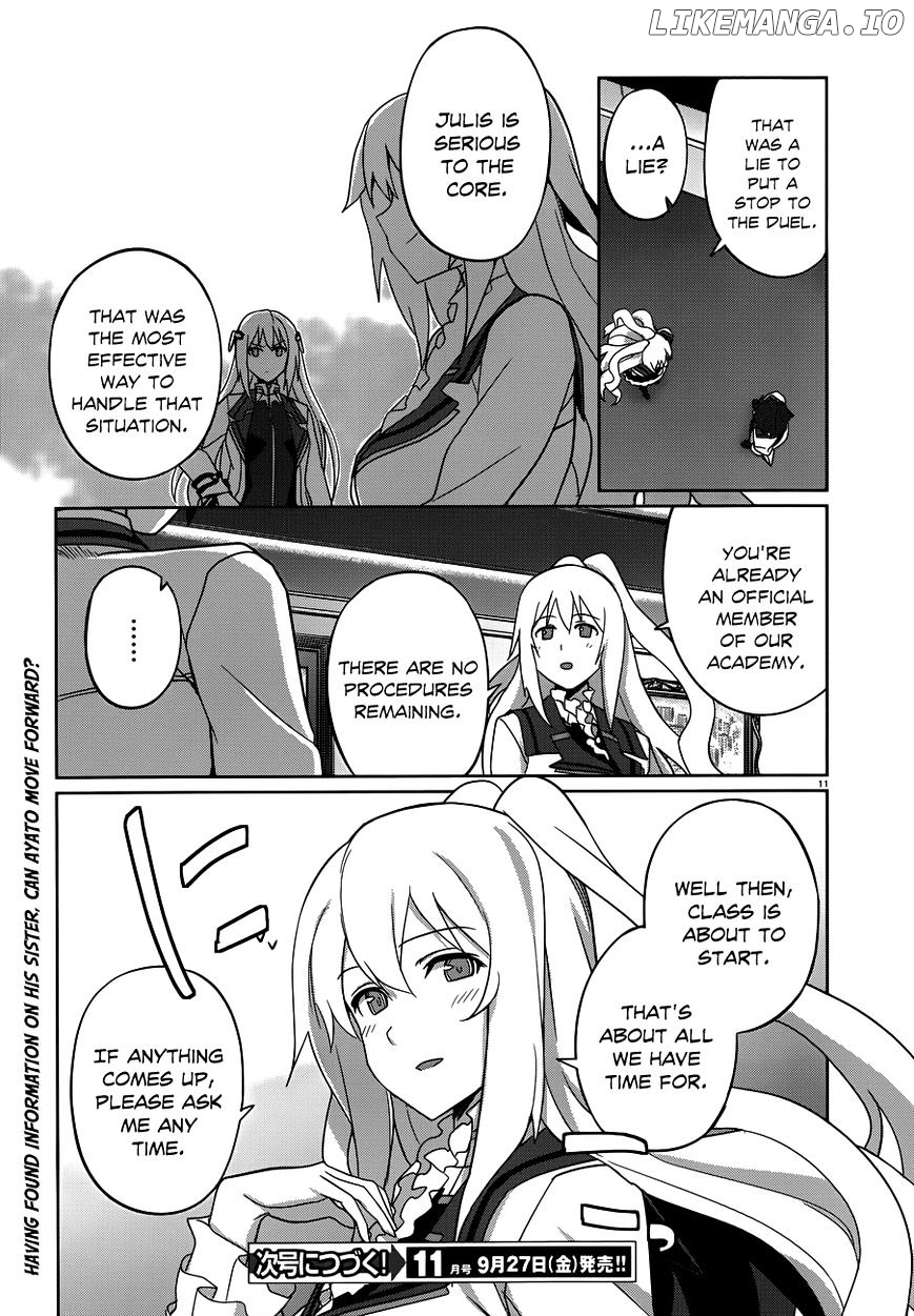 Gakusen Toshi Asterisk chapter 4 - page 12